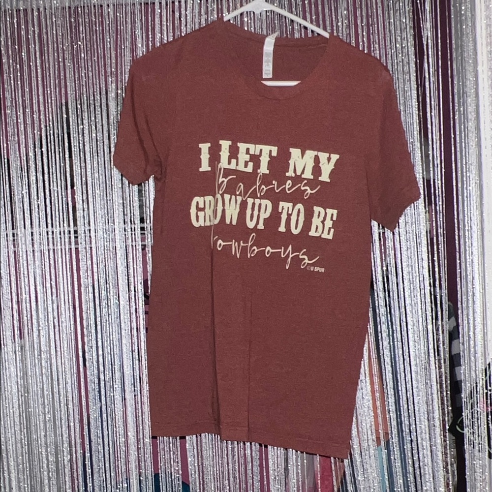 Bella Canvas Red Graphic Tee